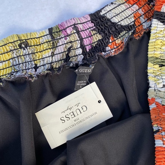 GUESS Gabby Off-The-Shoulder Smocked Dress SZ XXL - Picture 11 of 12